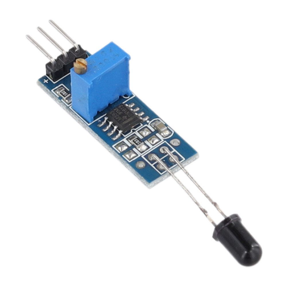 Infrared Flame Detection Sensor Module DC 3V-5V Fire Detector 3 Wire ...