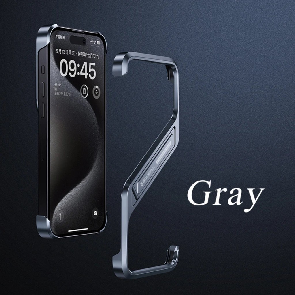 HOCE Luxury Metal Aluminum Alloy Phone Case for iPhone 16 15 Pro Max 16 ...