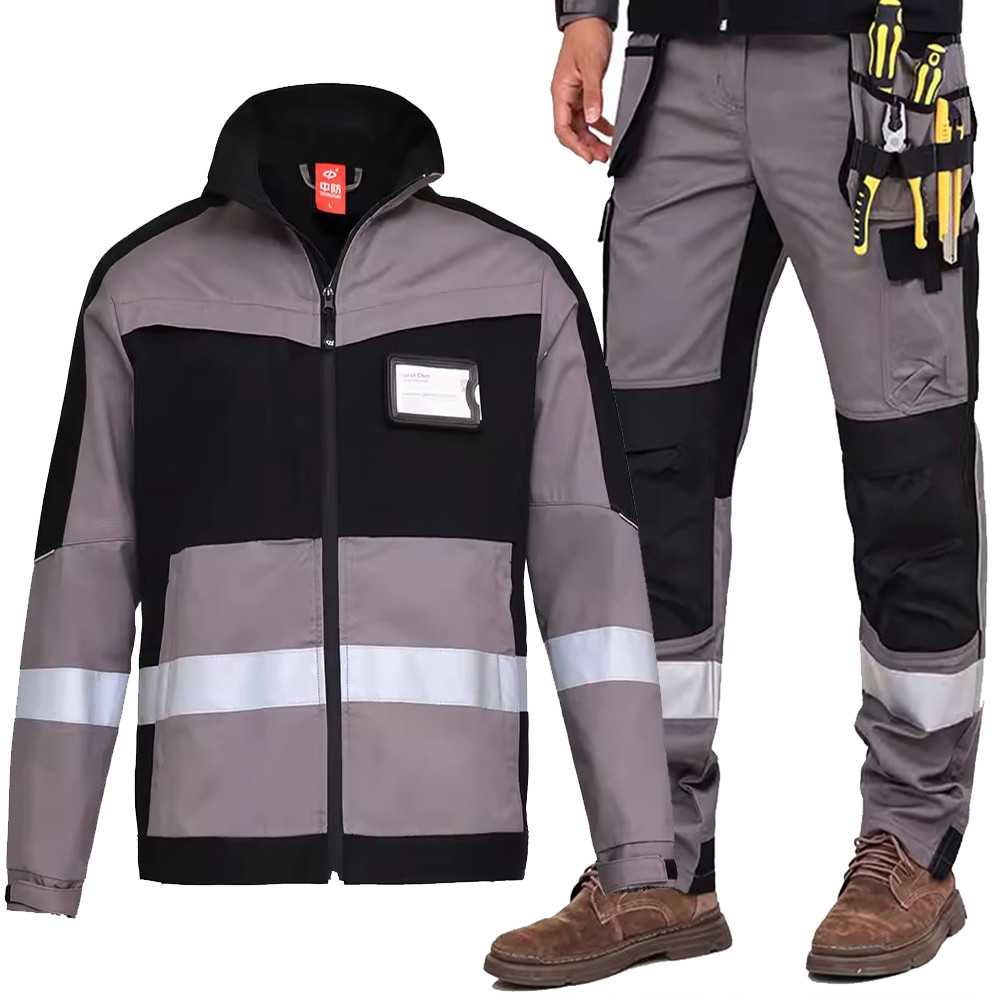 Hi Vis Work Suit For Man Mechanic Working Clothes Man High Vis High ...