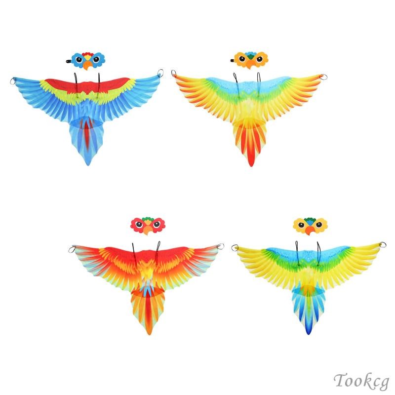 parrot fringed cape dress up