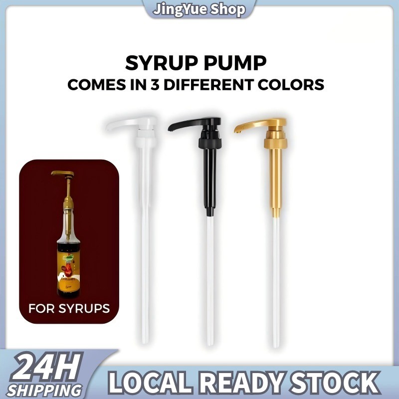 10ml Per Pump Free Pump Cover Plastic Syrup Pump For Easy Starbucks ...