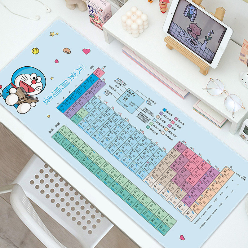 Unique Large Shortcut Keyboard Mouse Pad Office Cute Study Desk Pad ...