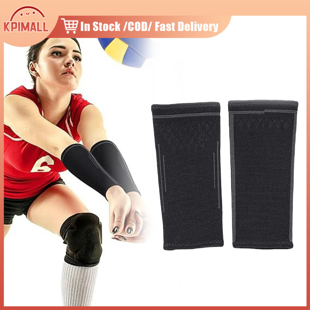 Arm Compression Sleeves 1 Pair Breathable Volleyball Forearm ...
