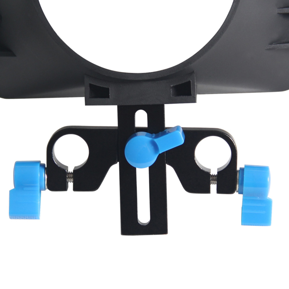 M1 Matte Box Camera Shade for 15mm Rail Rod Follow Focus Rig Cage