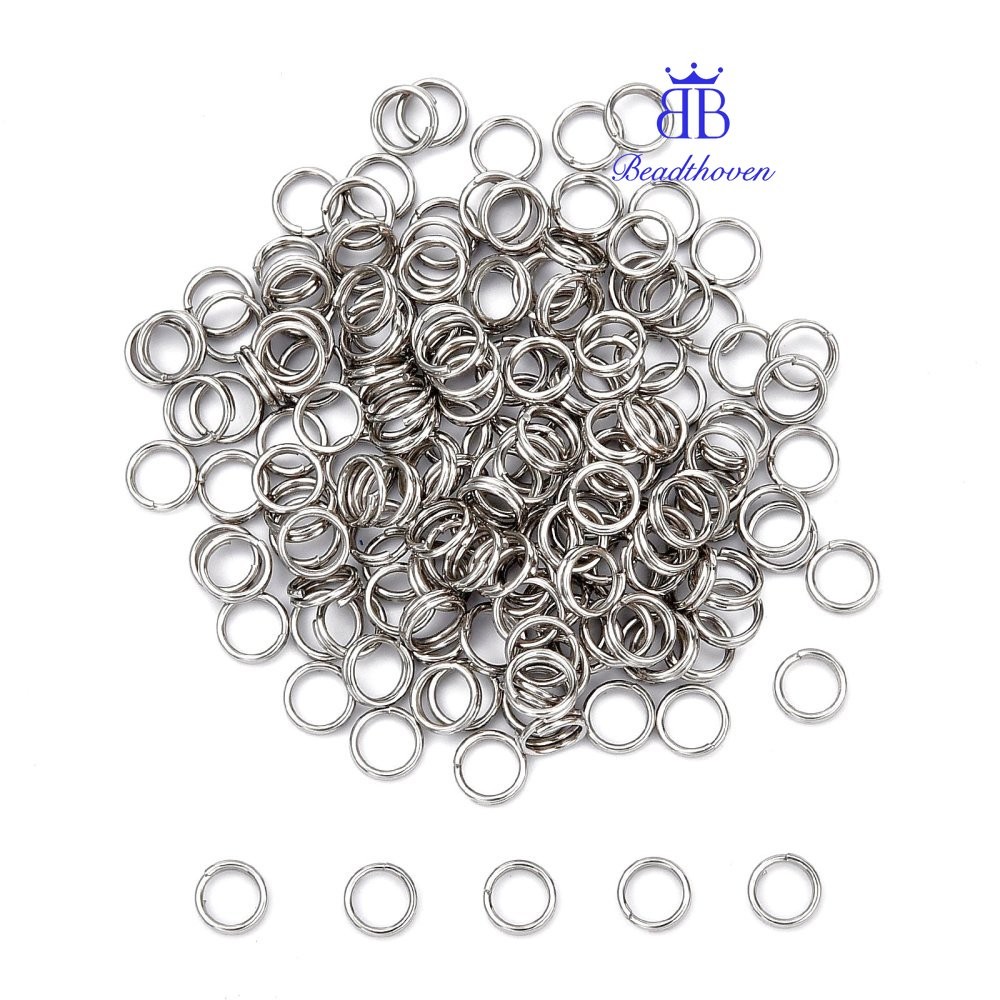 10g Tarnish Resistant 160pcs Jewelry Findings Original Color 304 ...