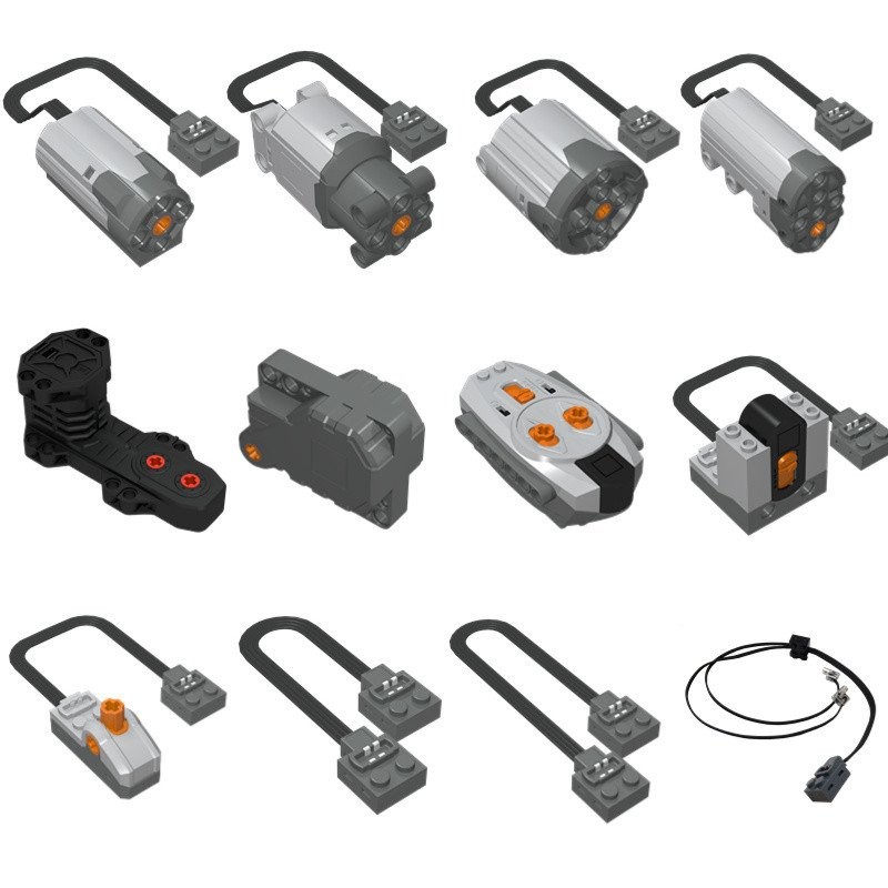 High Brick Power Group Motor Building Blocks9686Partsev3Electric ...
