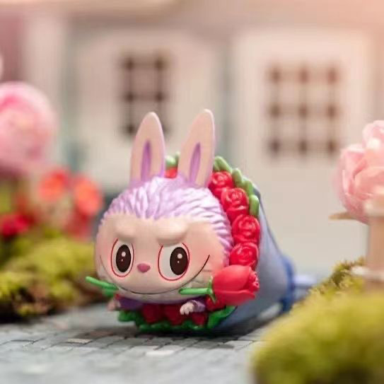 Labubu LABUBU Flower Elf Series Genuine Pop Mart Mystery Box Trendy Toy ...
