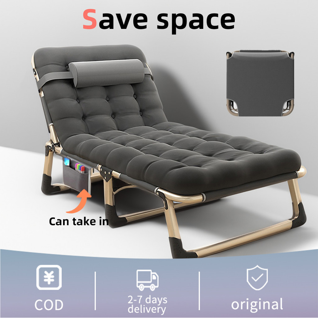 Multifunctional Portable Folding Bed Reclining Chair for Office Lunch