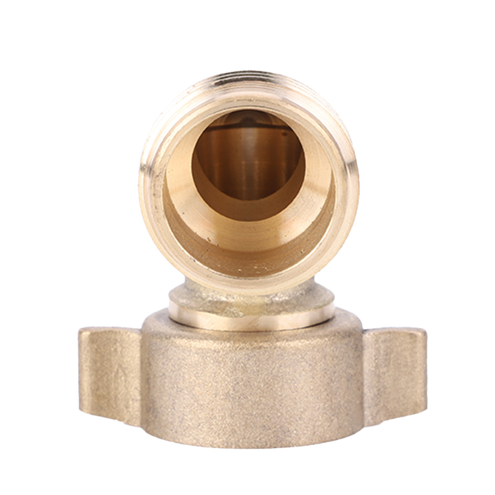 Heavy Duty Hose Adapter with Orings Brass Garden Hose Elbow On RV