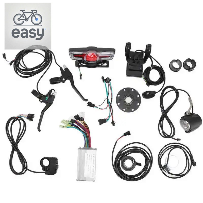 36V 48V Electric Bike Conversion Kit 17A Controller GD06 Panel