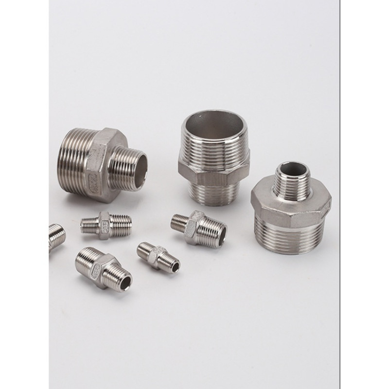 [ZDD] 304 Stainless Steel Double External Thread Joint Directly to ...