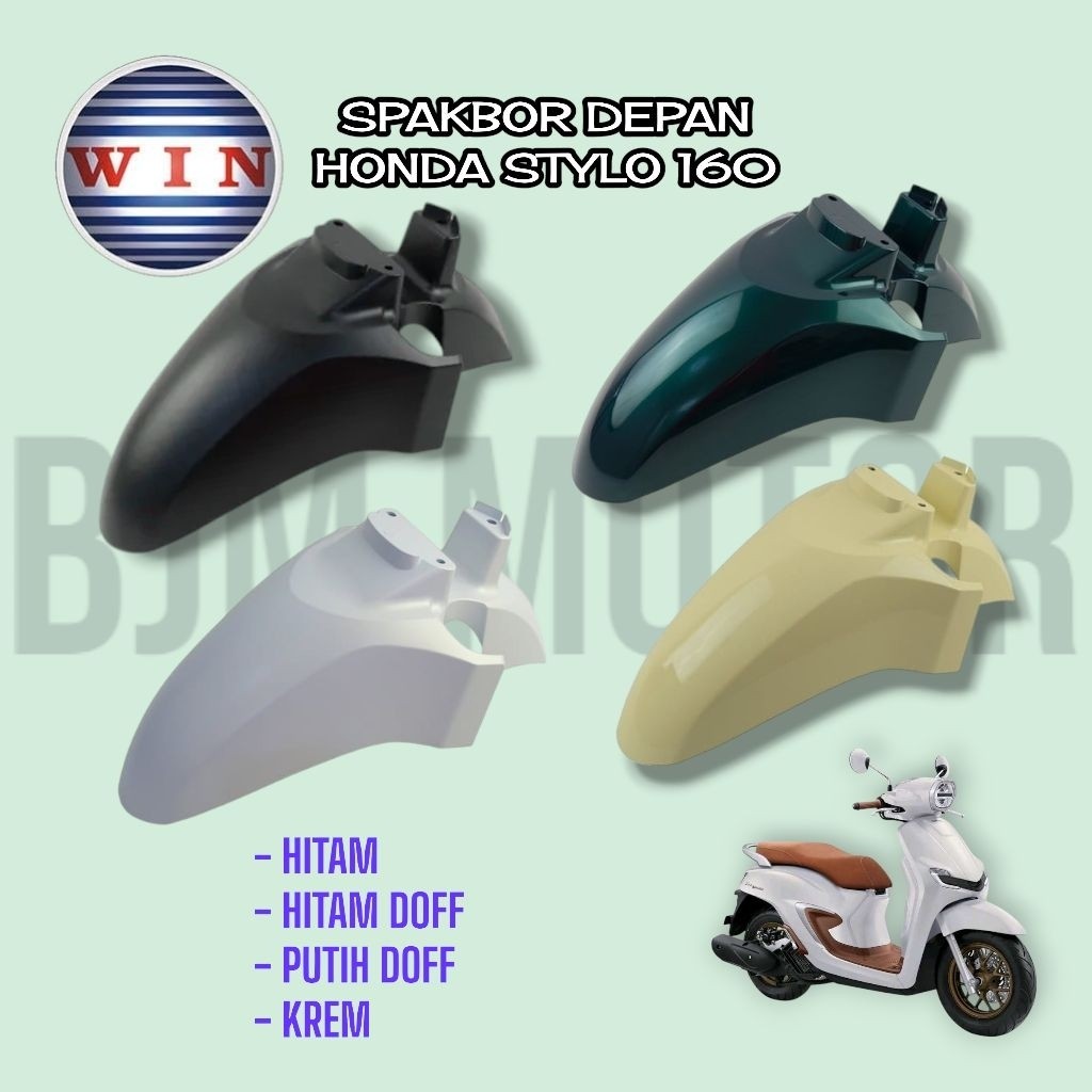 BJM SBY - Honda Stylo 160 WIN Front Fender | Front fender | Front wing ...