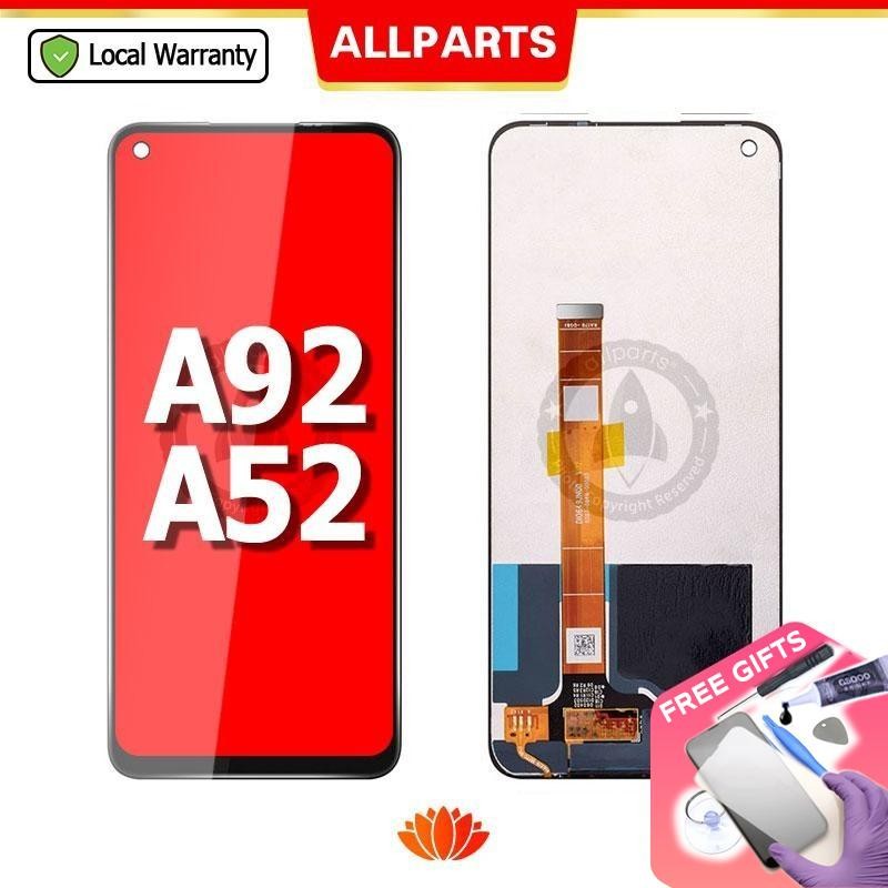 Allparts Display For Oppo A52 A92 2020 Lcd Touch Screen Digitizer
