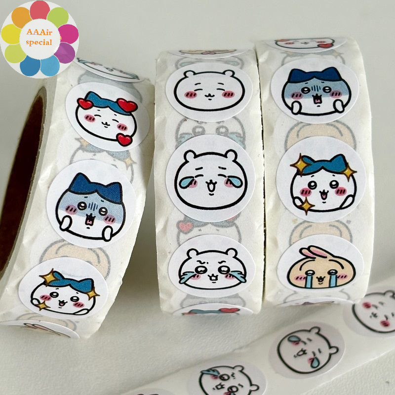 SEMEBY Chiikawas Stickers Cute Kawaii MINISO Anime Student Adhesive ...