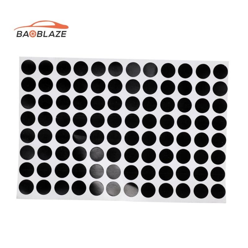 [Baoblaze] 96Pcs/Sheet 1.2cm Adhesive Pool Table Marking Stickers ...