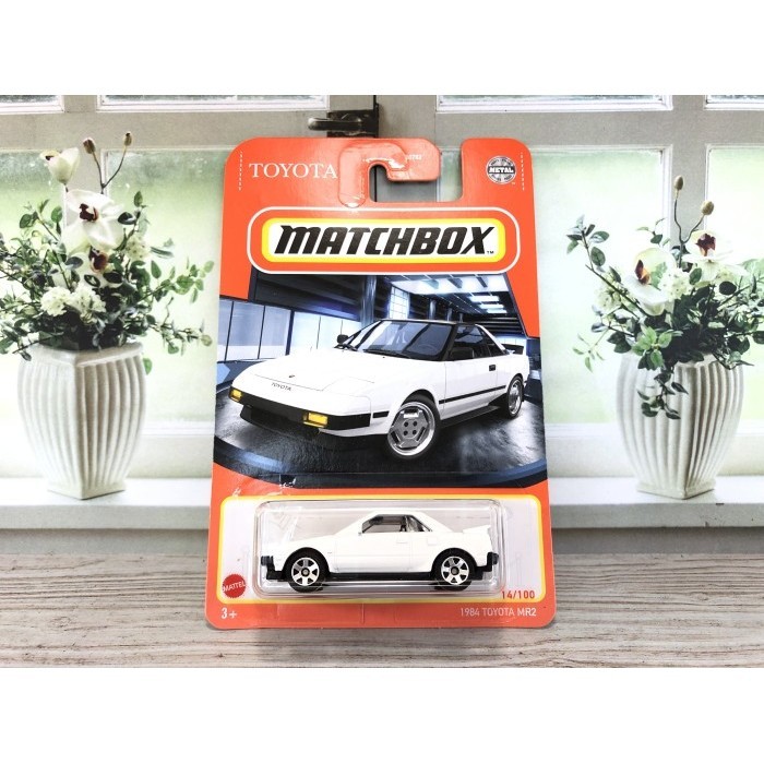 Miniature Matchbox Toyota MR2 1984 échelle 1:64 - Rouge, Dans Sa Boîte - Neuf