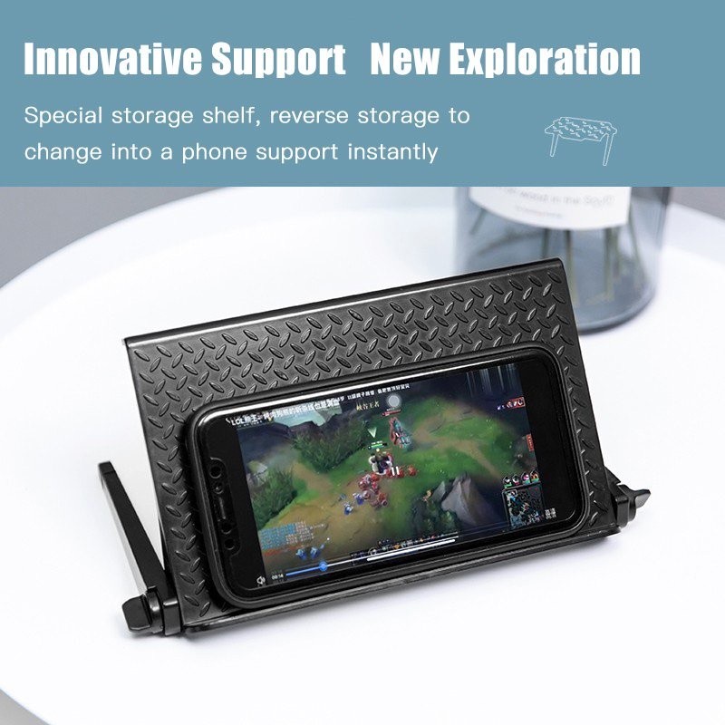 Adjustable TV Screen Top Storage Rack Holder Computer Monitor Organizer ...