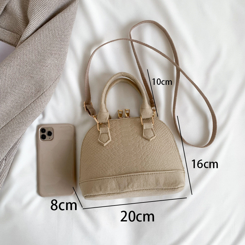 CBS New Fashion Solid Color High End Texture Portable Shell Single ...