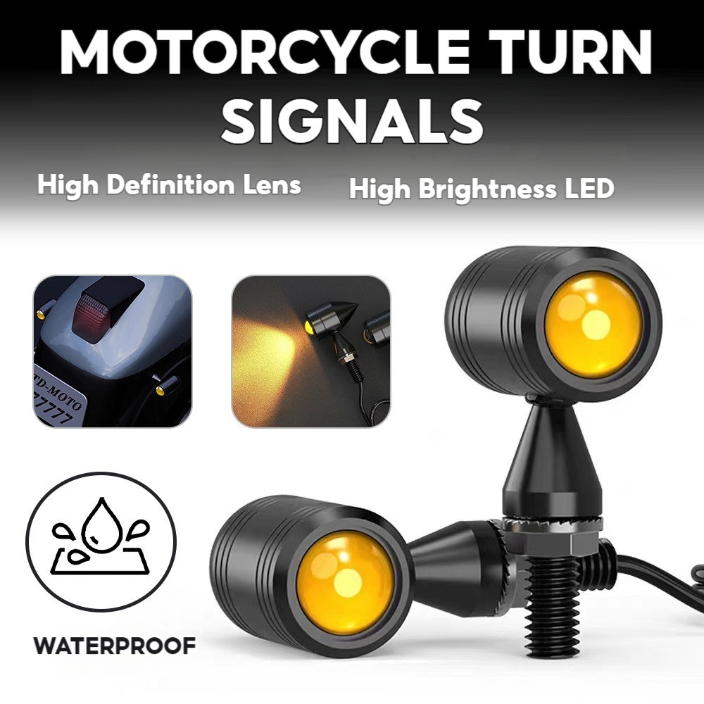 Universal Indicators Signal Motorcycle Mini Super Bright Turning LED ...
