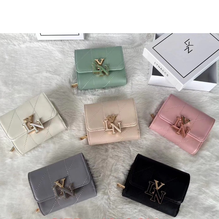 3 Fold lyn Wallet With Box | Shopee Philippines