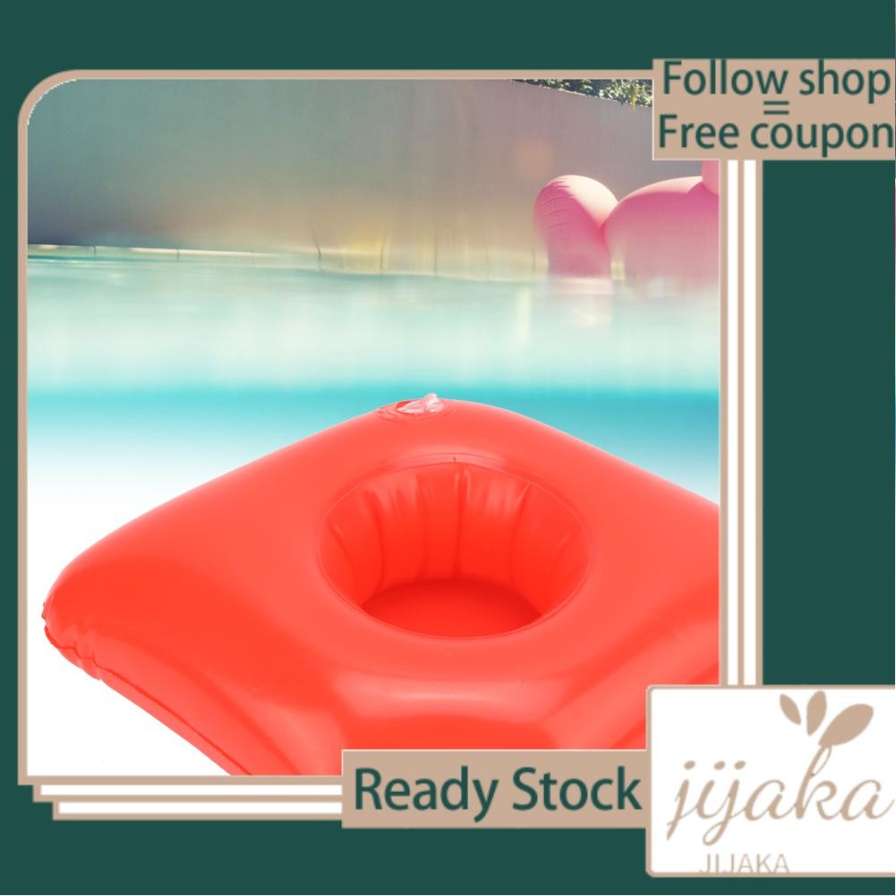 Jijaka Floating Drink Holder Pool Inflatable Cup Holders For Shopee