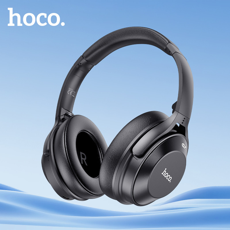 HOCO W37 ANC Wireless Bluetooth 5.3 Headphone Active Noise Cancelling ...
