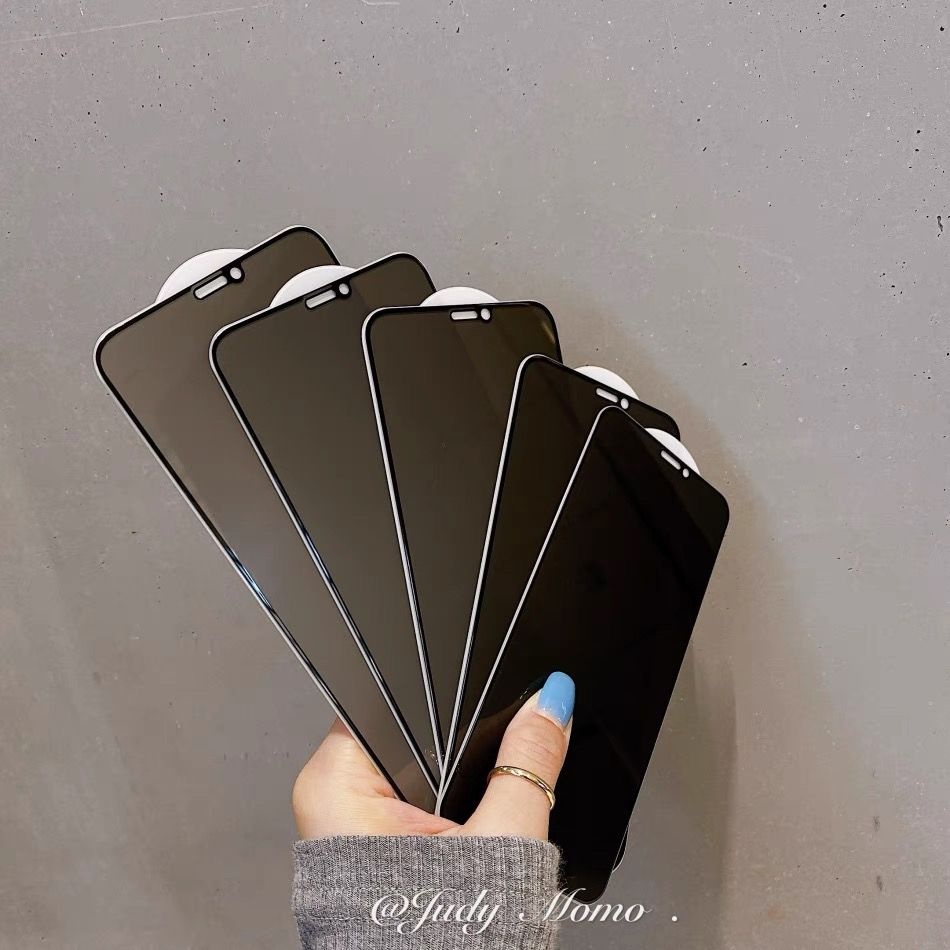 Full Screen Black Edge Privacy Film iPhone15promax Tempered Film Apple