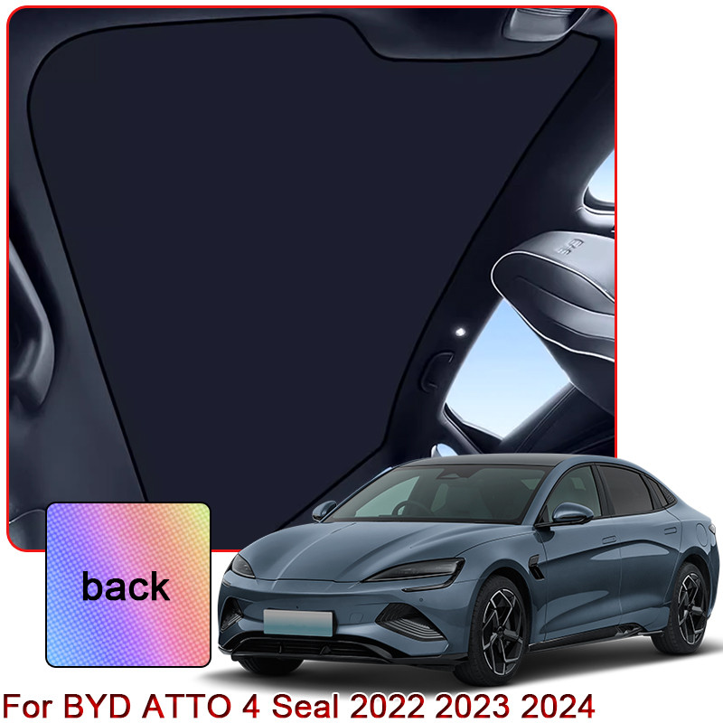 Colorful Ice Crystal Car Roof Sunshade For BYD ATTO 4 Seal 2022 2023