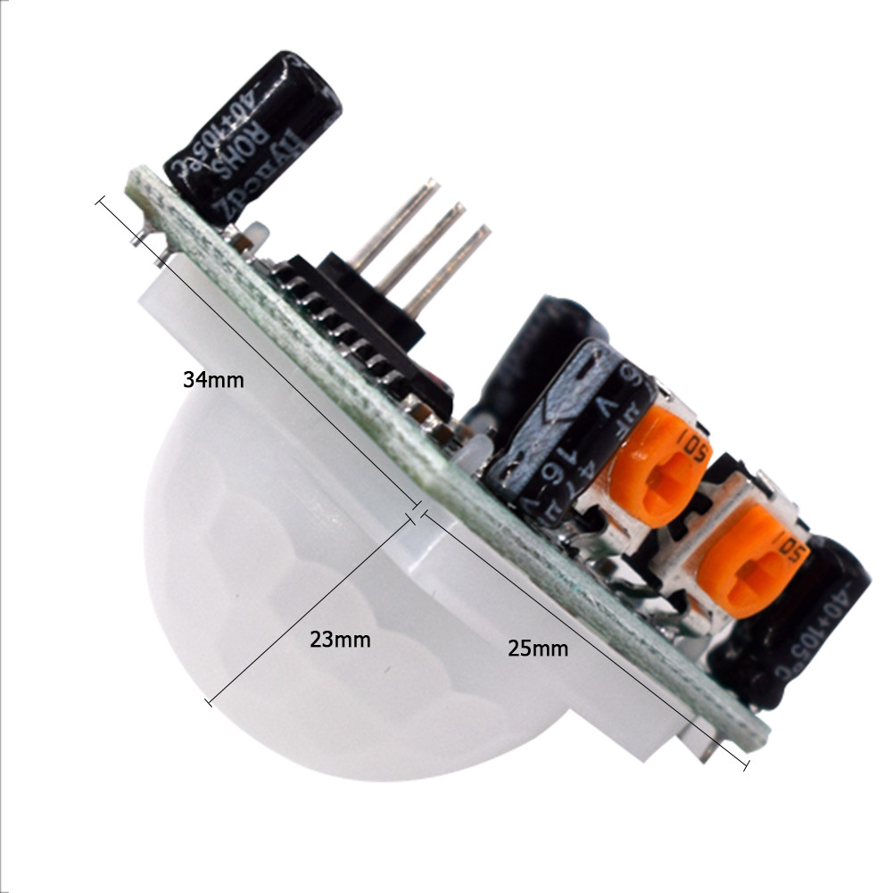 HW416 Adjustable Pyroelectric PIR Infrared Motion Sensor Detector