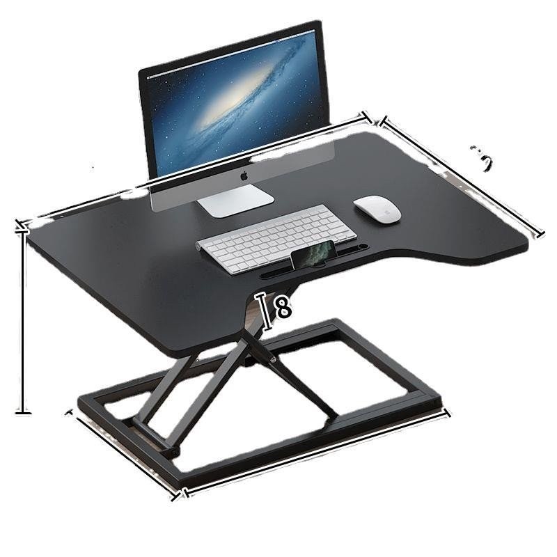 Foldable and Hoisting Computer Desk Upper Table Standing Home Lifting