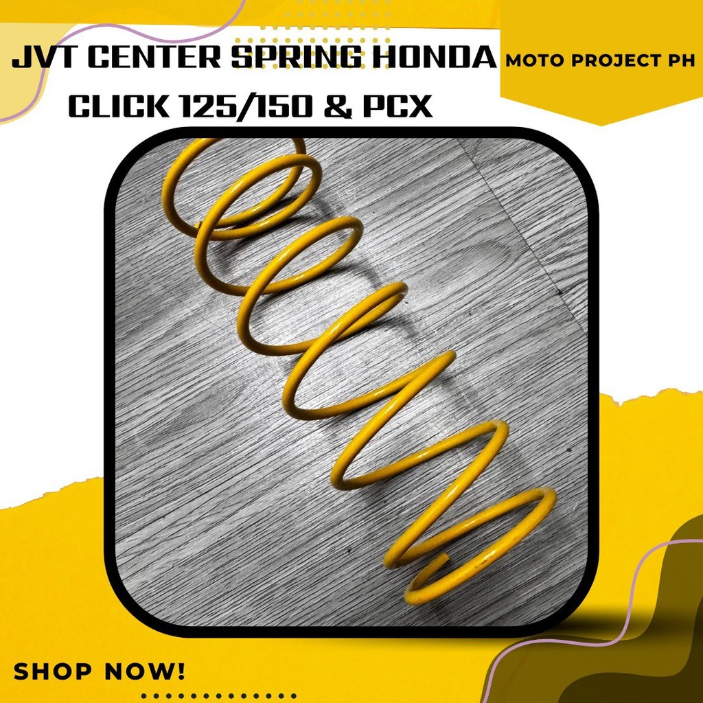 Jvt center spring honda click 1000 1200 1500 rpm | Shopee Philippines
