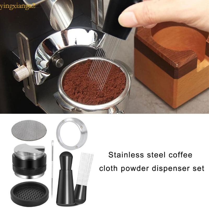 yin Double Head Coffee Leveler Tamper Stainless Steel Construction For ...
