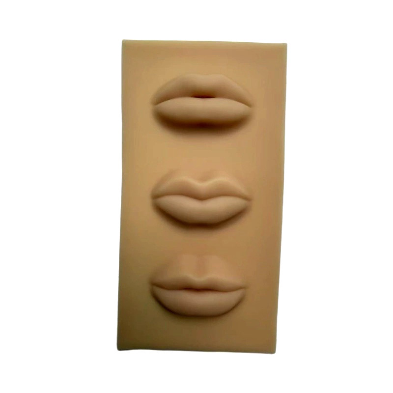 TGS 3D Lip Model Latex Tattoo Permanent Makeup Lip Coloring Practice ...