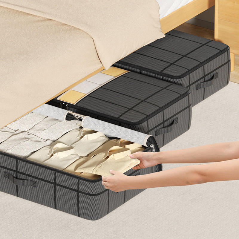Large-Capacity Household Bed Under Storage Handy Tool Dust-Proof ...