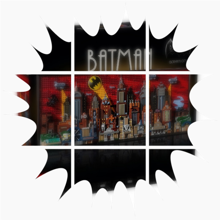 88066 4210Pcs Batman: The Animated Series Gotham City ( M7976 ...