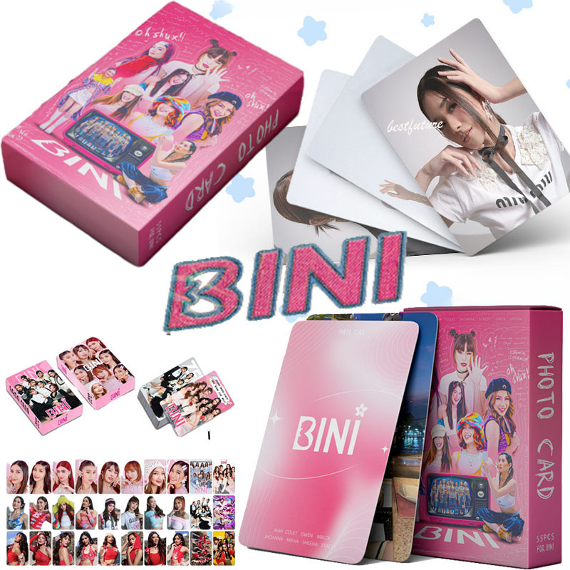 Album Bini Photocard 50 Pcs Talaarawan Lomo Card Photocards Aiah Colet ...