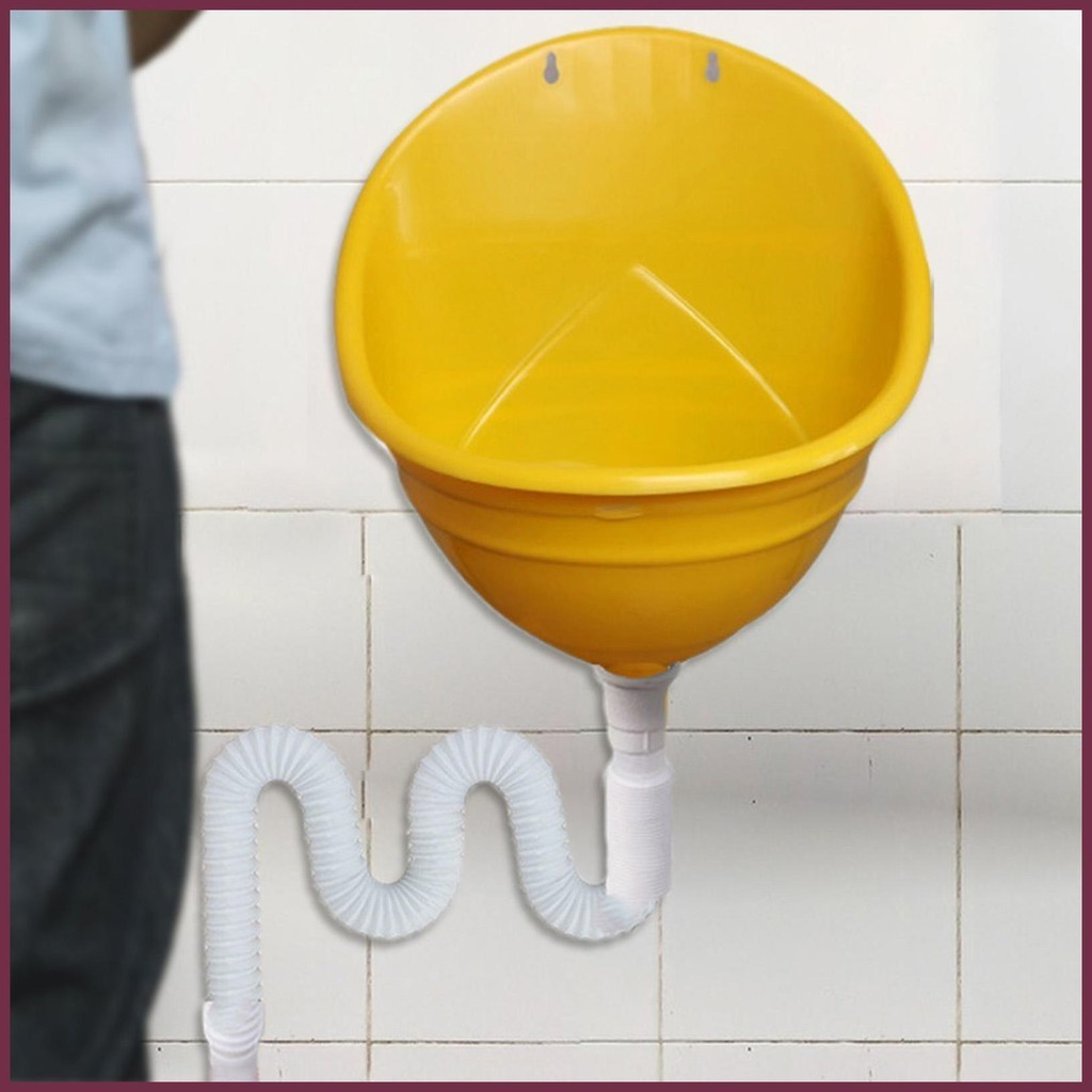 Outdoor Urinal with Hose Wall Mount Urine Diverter Portable Urinal for ...