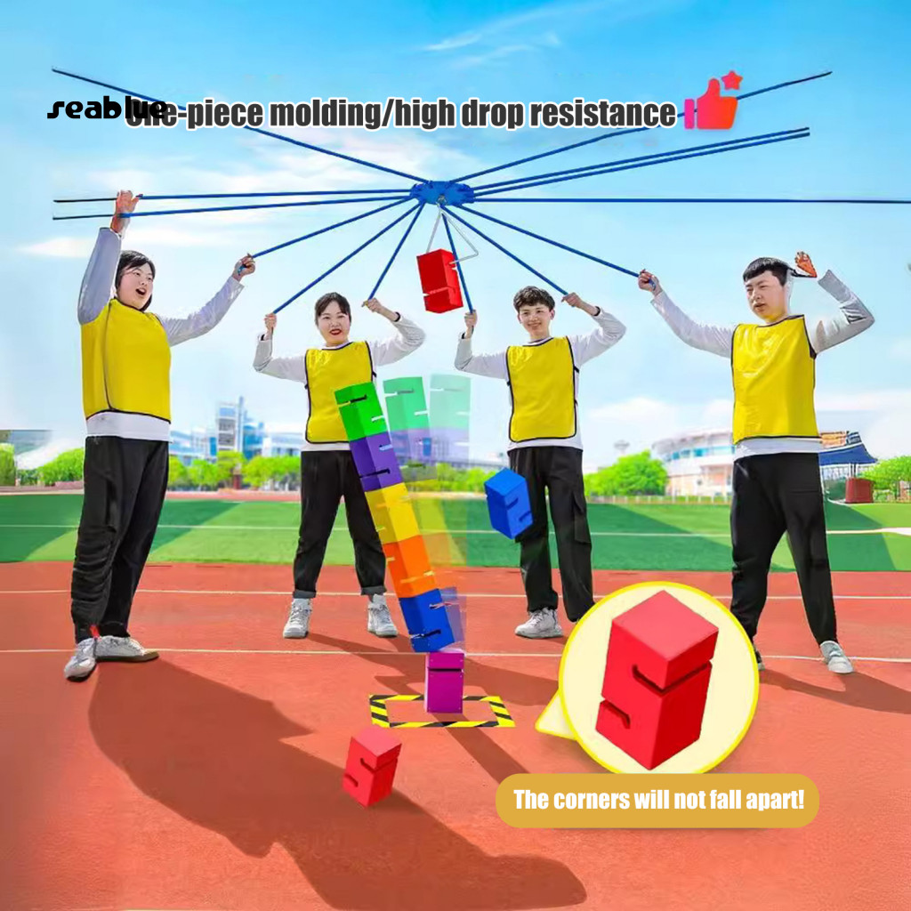 [SE] Corporate Team Building Games Stack the Blocks Game Fun Team