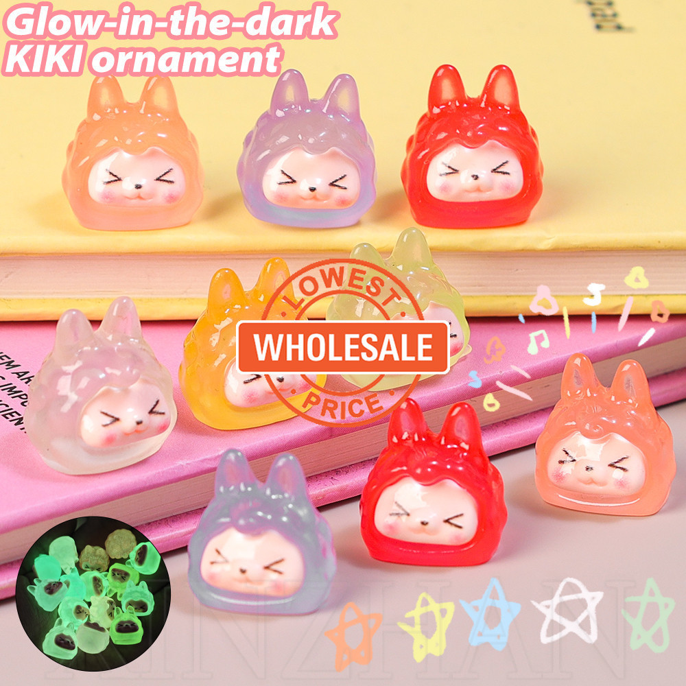 [Wholesale Price] Luminous KIKI Ornaments Resin Miniature Figurine