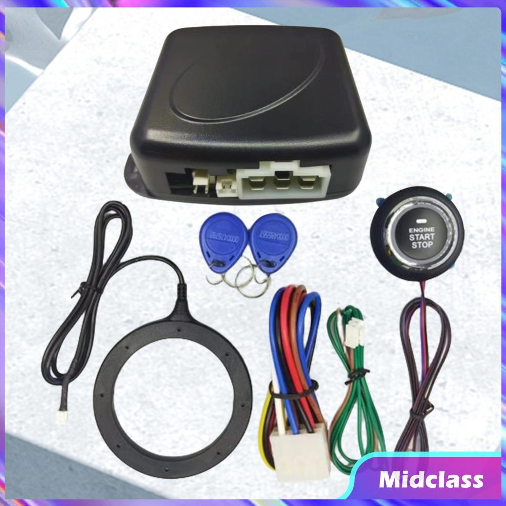 12V Car Ignition Switch RFID Lock Ignition Switch Keyless Ignition Auto