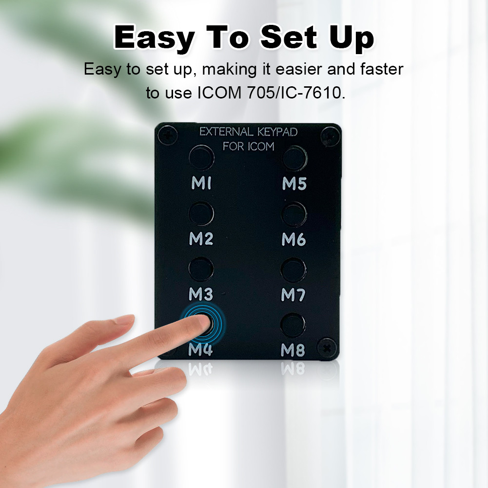 For IC7610 IC705 Shortcut Control Keyboard External Keyboard Radio