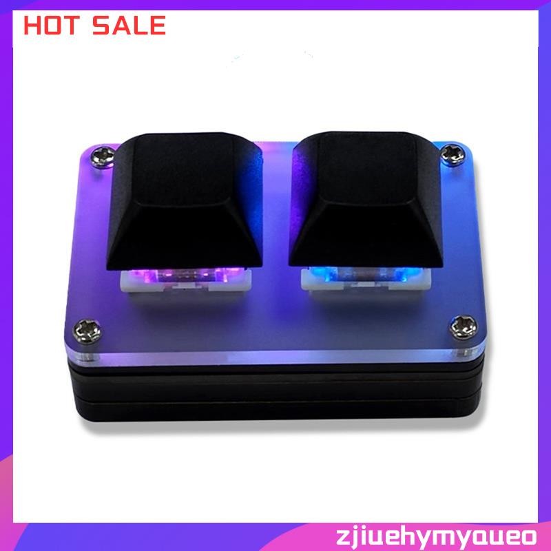2-Key Mini Keyboard Copy & Paste Programmable Custom OSU Gaming ...