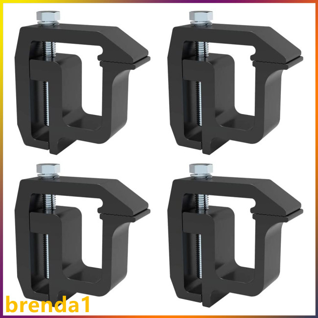 Best Price! 4pcs Mounting Clamps Truck Roof Caps Camper Shell Heavy