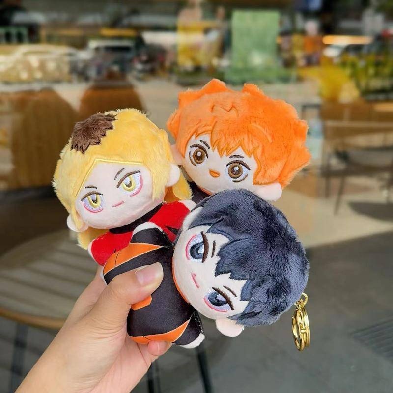 3 Styles Anime Haikyuu!! Plush Toy Kozume Kenma Tobio Kageyama Hinata ...