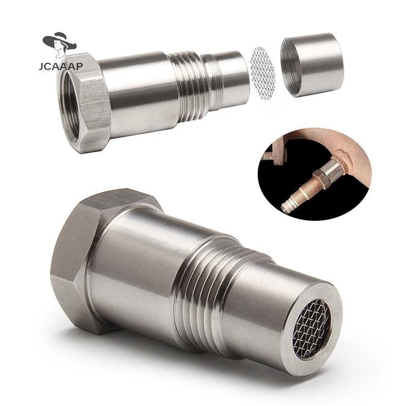 JCAAAP Oxygen O2 Sensor Spacer Adapter Bung Catalytic Converter Fix