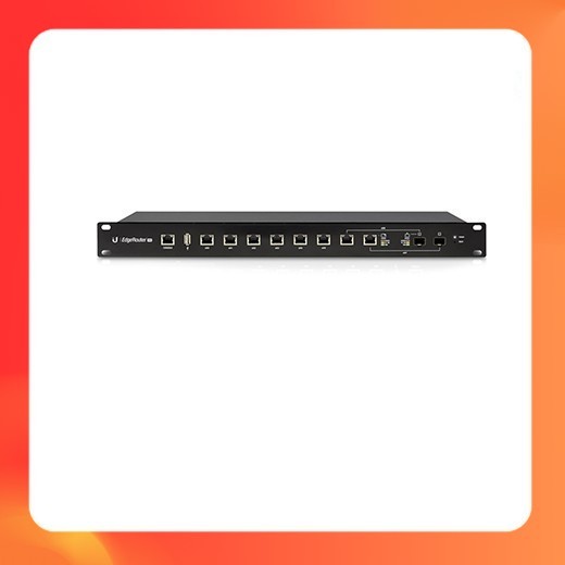 UBIQUITI ERPRO-8 EdgeRouter Pro 8, 8-Port Router, 2 SFP | Shopee ...