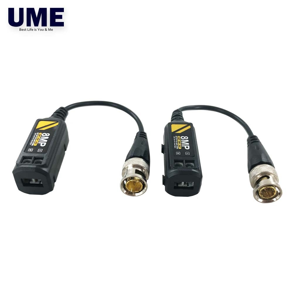 Video Balun HD CCTV Analog Video 1pair Single Port 8mp Videos Passive ...