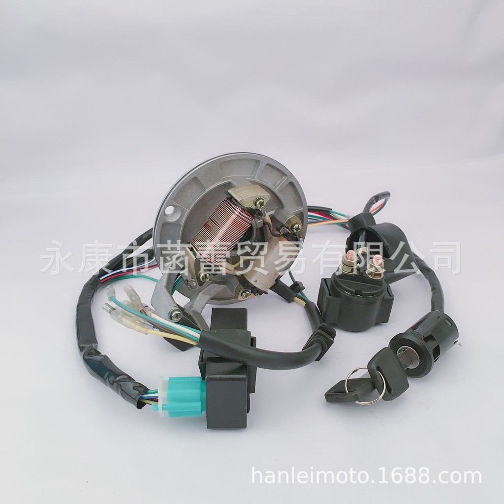 Motorcycle，Off-road Vehicle with Kick Start50-125Engine Starter Coil ...