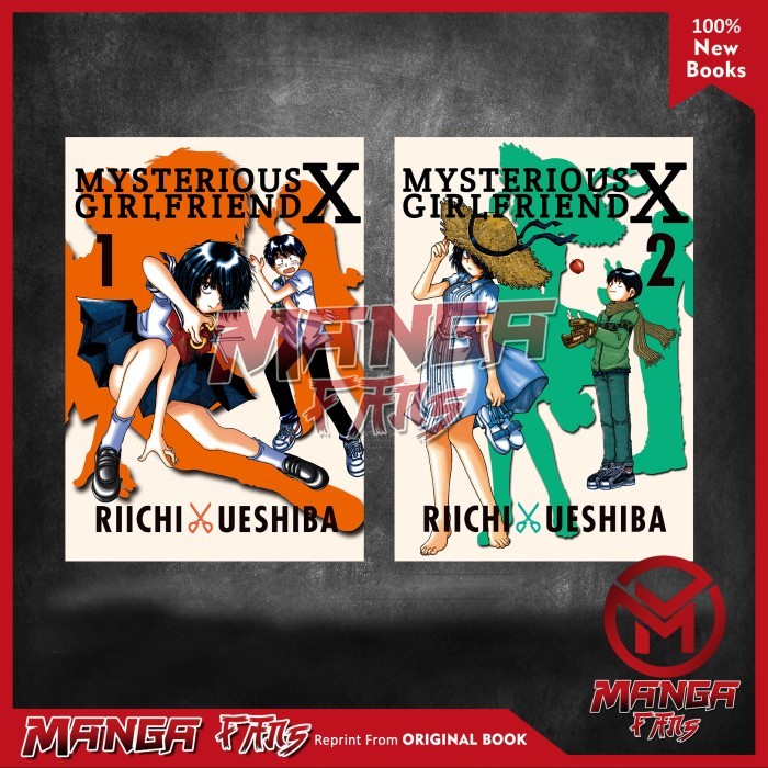 Manga Comic Mysterious Girlfriend X Omnibus 1 & 2 English