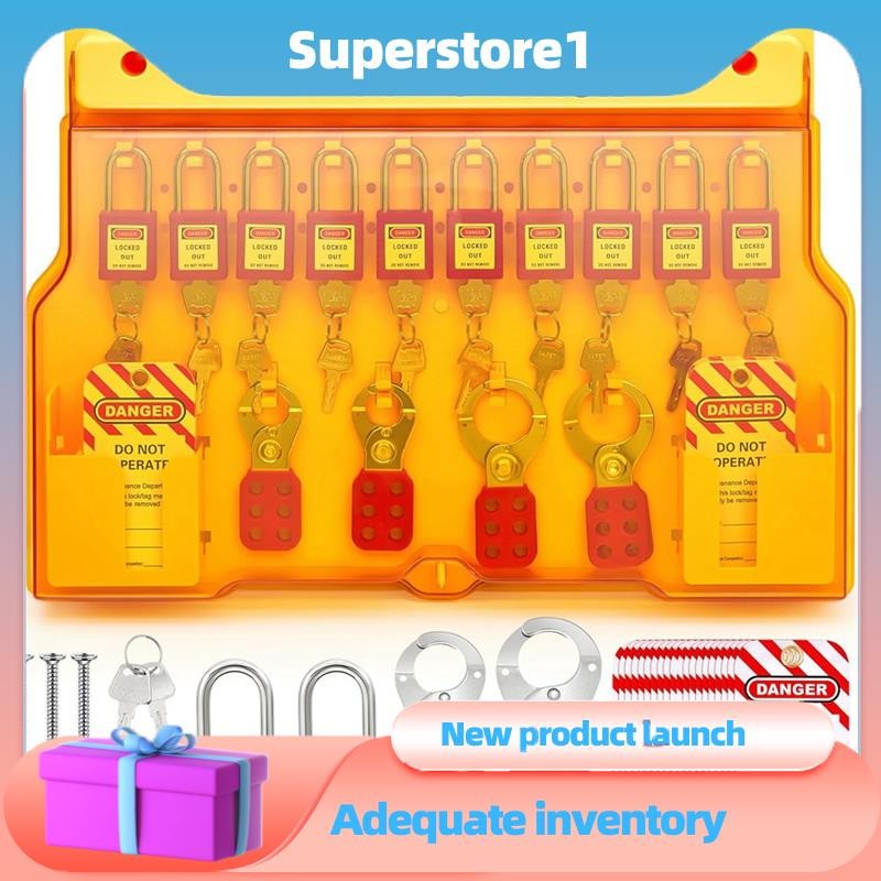 superstore1 Lockout Tagout Kits, Lockout Tagout Station with Loto ...